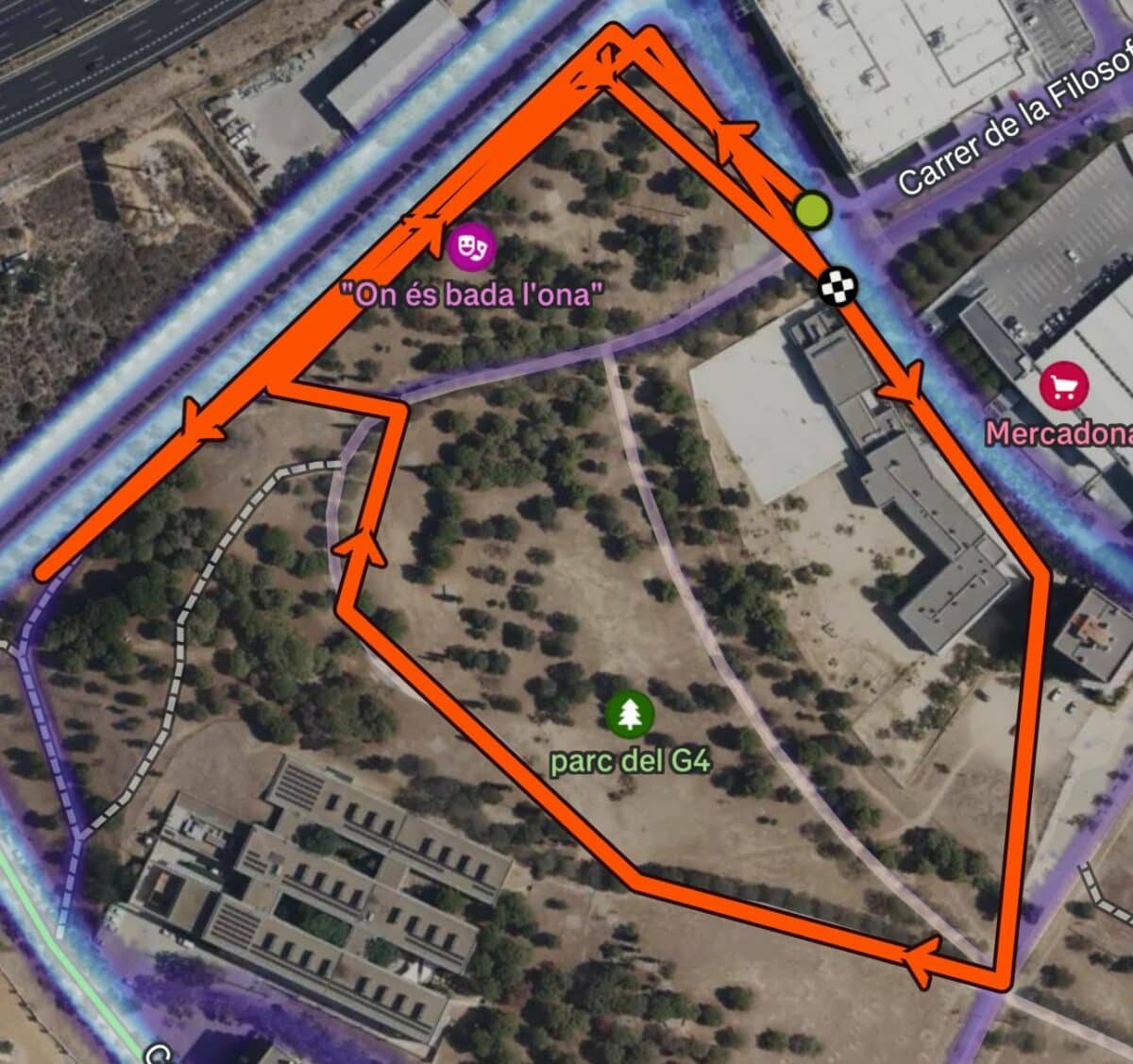 1ªcursa a peu 1.5 km